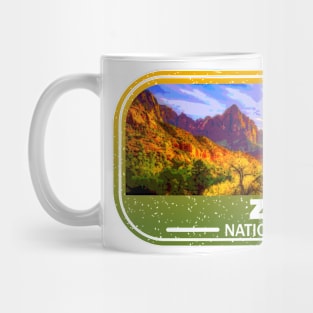 Zion National Park, America Mug